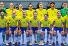 Brasil estreia no domingo contra irã na Copa do Mundo Feminina de Futsal da FIFA