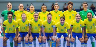Brasil estreia no domingo contra irã na Copa do Mundo Feminina de Futsal da FIFA