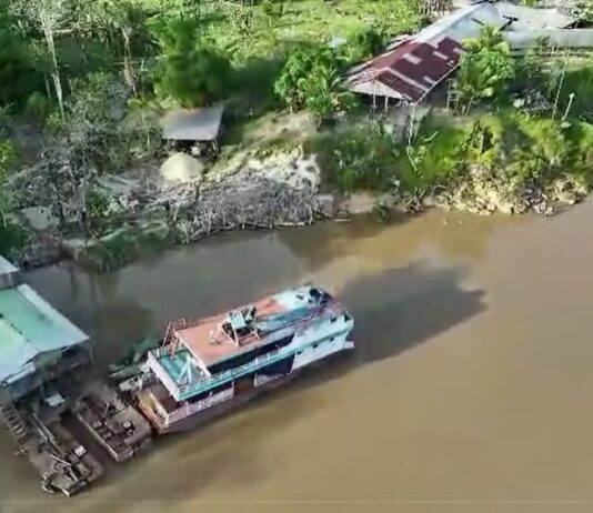 PF e polícia da Colômbia destroem 14 dragas de garimpo ilegal em região de fronteira da Amazônia