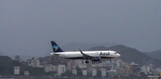 Vento forte faz aeronave arremeter em Congonhas