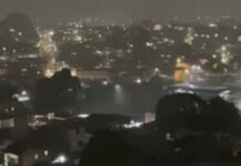 Manaus entra em estado de atenção por chuvas fortes e raios