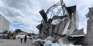 Cidade do Paraná é atingida por ventos fortes de até 180 km/h