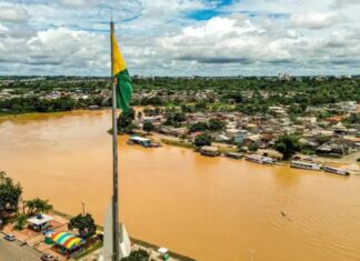Rio Acre supera cota de inundação em Rio Branco, mas deve baixar