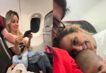 Criança alagoana recebe homenagem em voo após concluir tratamento de quimioterapia