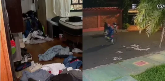 Quadrilha armada invade república e faz estudantes reféns