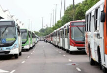 Greve de ônibus prevista para segunda é suspensa temporariamente em Manaus