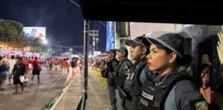 Primeira noite de Garantido e Caprichoso encerra sem registros de ocorrências