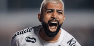 Gabigol sobe para a 8ª posição na artilharia histórica do Brasileirão