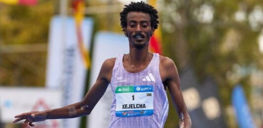 Etíope corre meia maratona em menos de 57 minutos e bate recorde mundial