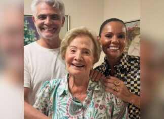 Mulher de Tarcísio Filho lembra conversa com Glória Menezes: “Perdi uma mãe”