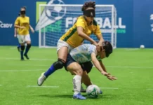 Brasil é vice-campeão da Copa América de futebol de cegos