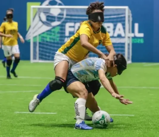 Brasil é vice-campeão da Copa América de futebol de cegos