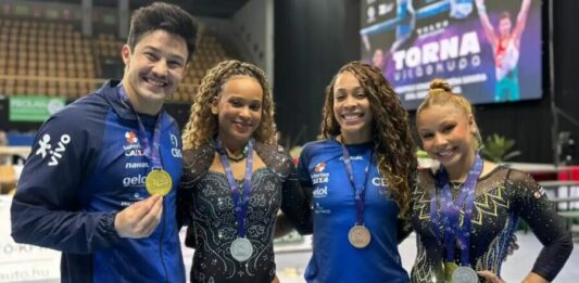 Brasil fecha Copa do Mundo de ginástica com mais cinco pódios